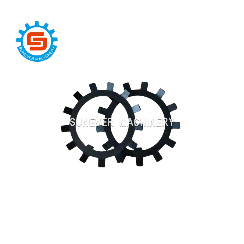 654 704 754 Front axle flange shaft locking