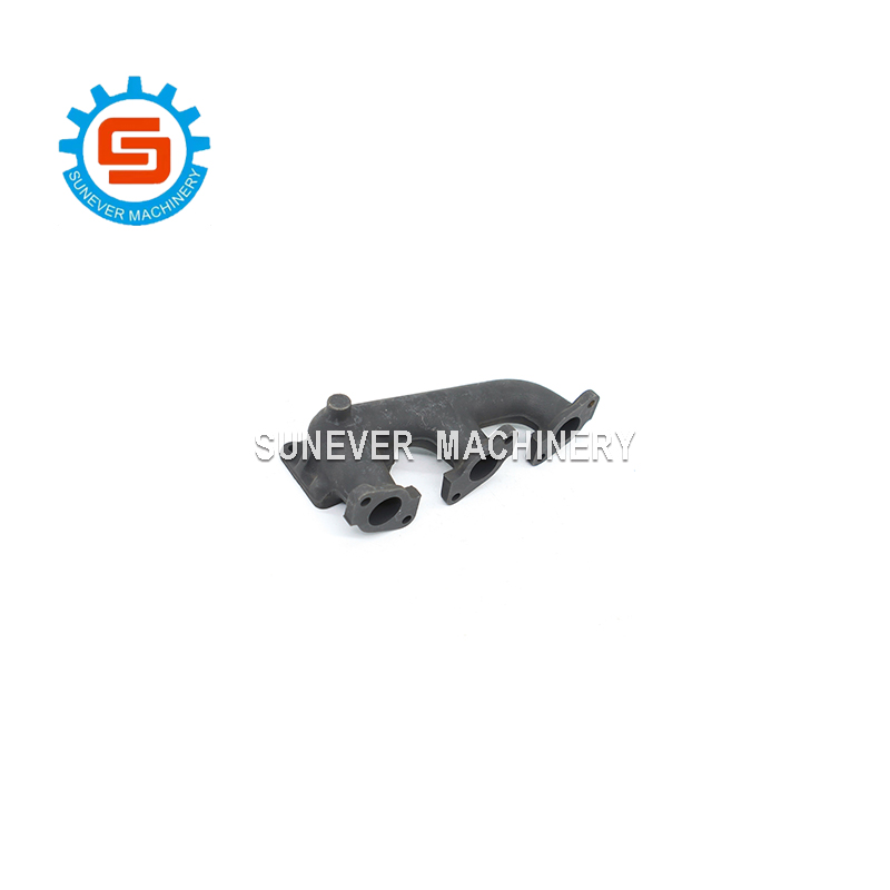 Genuine OEM Kubota Exhaust Manifold 15521 12312 with Gaskets for Bobcat engine