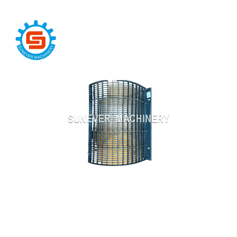 W2.5-02G-01-04A-00 Raptor Left Front Concave Panel Sieve Weld Fit 755G (7 wires 
