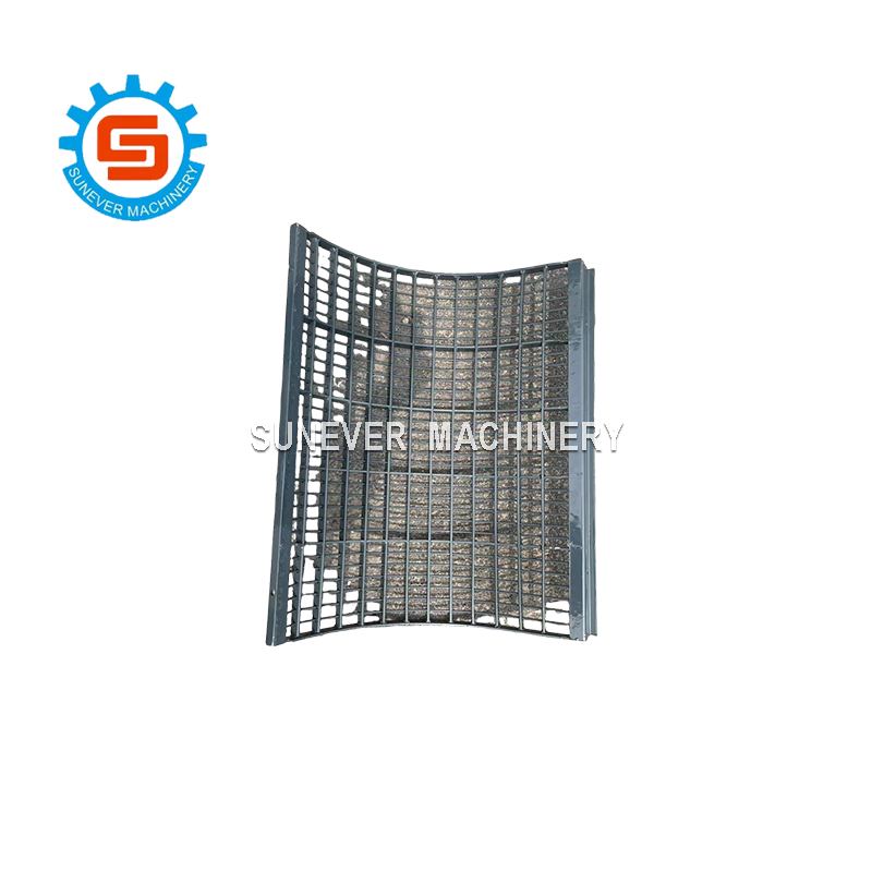 W2.5-02G-01-06A-00 Raptor Rear Concave Plate Sieve Weld 755 High (6 Wire Across 